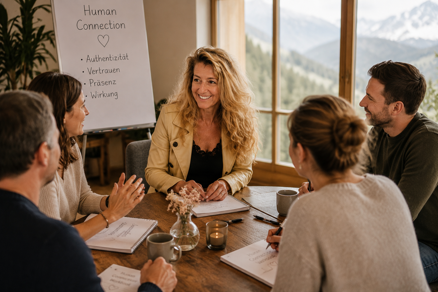 Teilnehmerinnen und Teilnehmer der ALL-IN Human Connection Mastery®